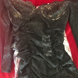 Buy For Love And Lemons Harlow Lace Slip Off 65